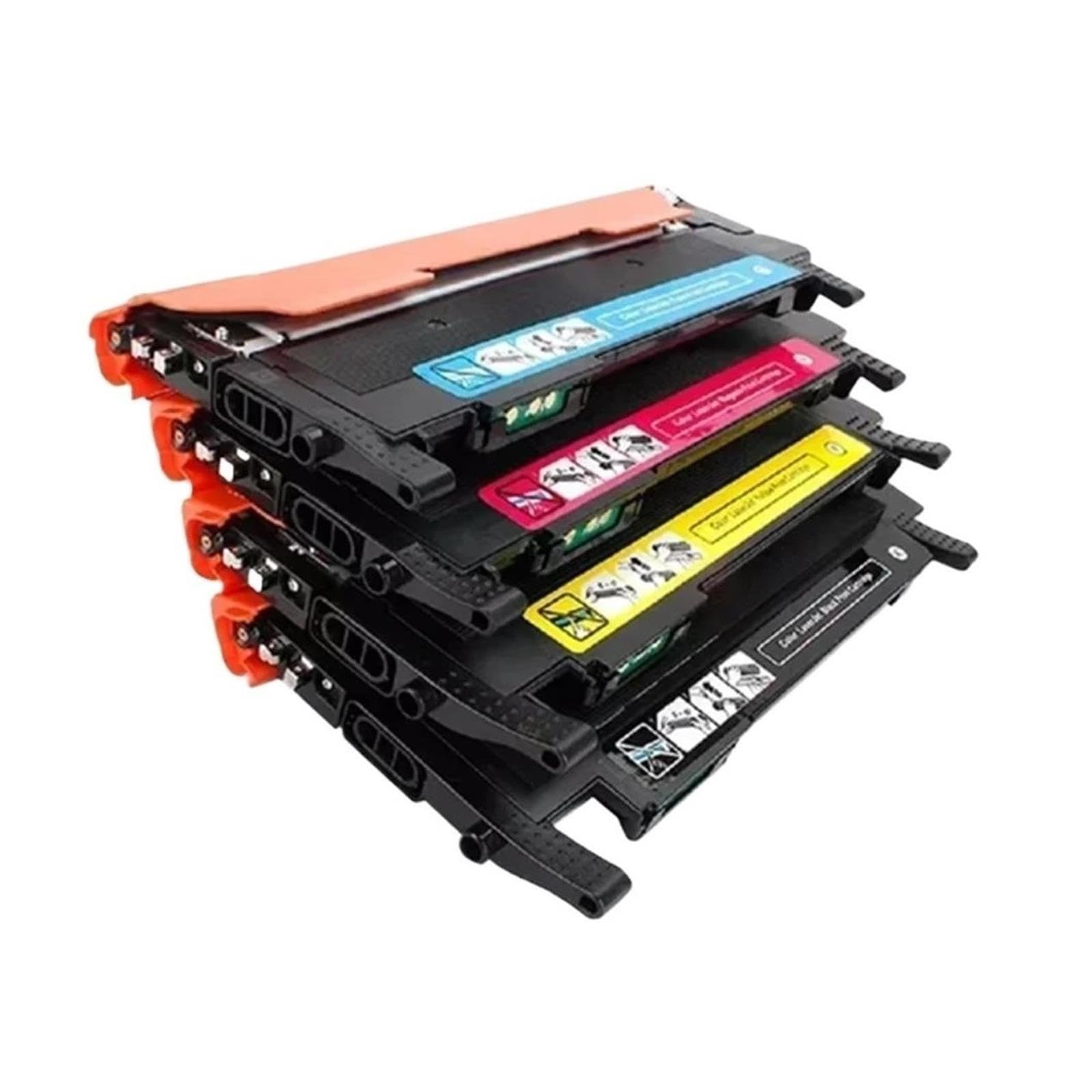 Set a 4 colori con chip, cartuccia toner 117A, compatibile con HP