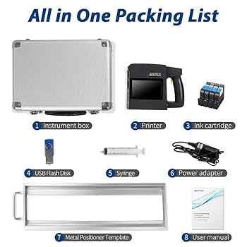 Amazon.com : BENTSAI B85 Wide Format Handheld Inkjet Printer