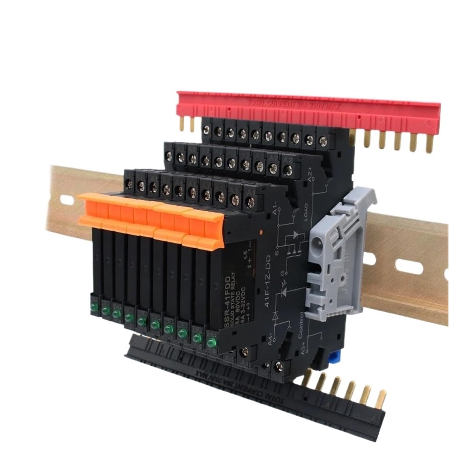 Relais à Semi-conducteurs 41FDA/DD 6A Commutation Silencieuse et Sans Usure 10pcs