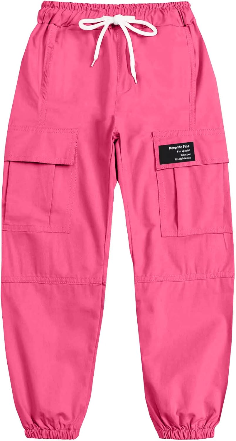 BINPAW Girls Cargo Jogger Pants 6-16 Years - Image 4