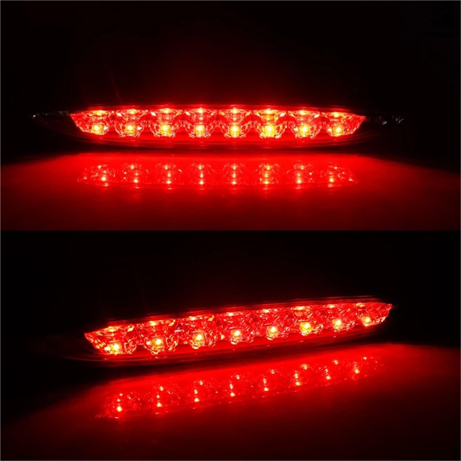 Terza Luce Stop Freno Auto LED Posteriore per MINI COOPER R50 R53 1a Generazione Hatchback 2002-2006 63256935789 (Red Lens)