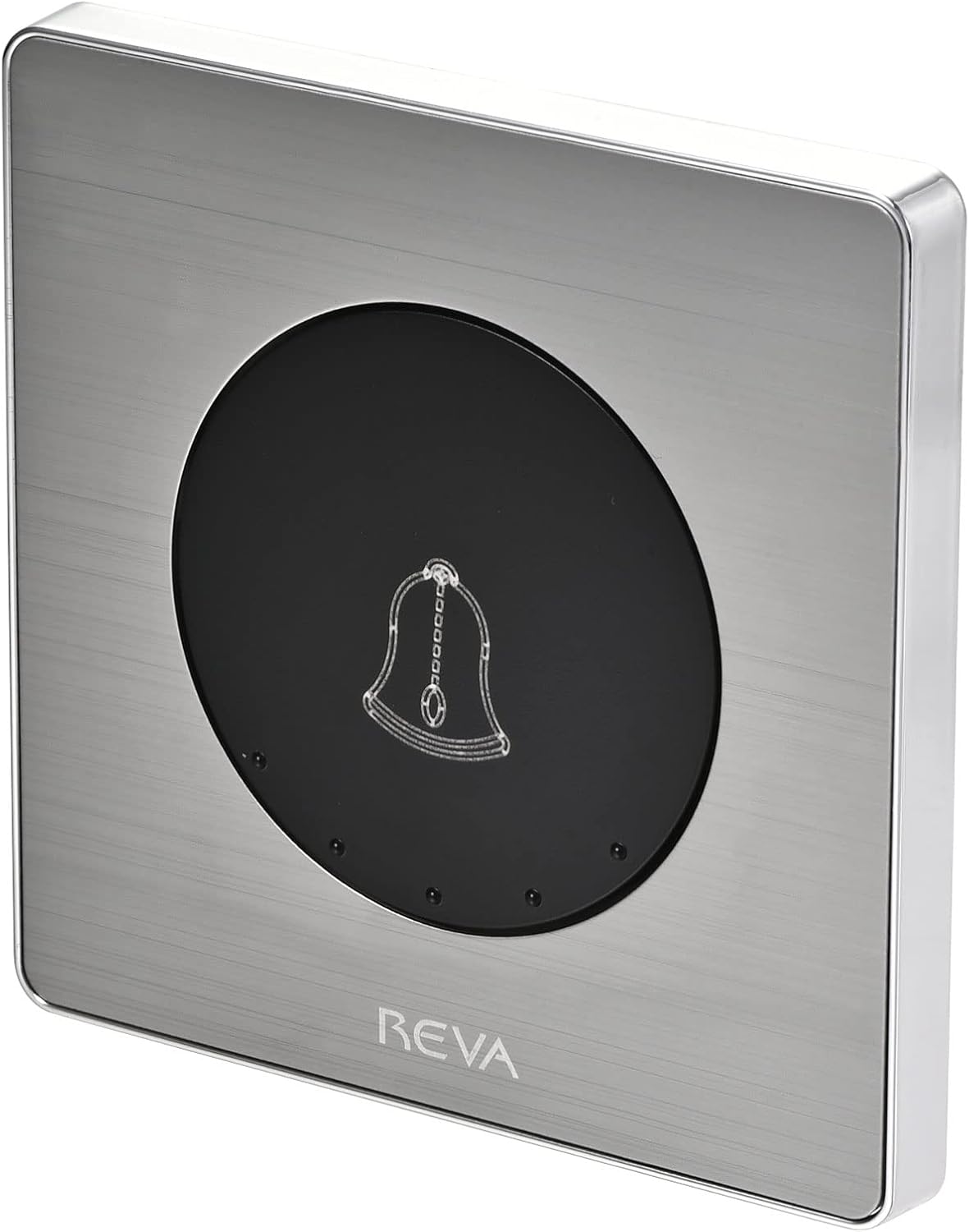 uxcell Doorbell Push Button Switch Wall Mounted Resettable Square