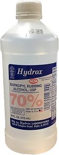 Hydrox 70% Isopropyl, Rubbing Alcohol, 16 oz