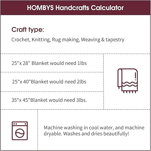 Vista 107 de HOMBYS Hilo de felpilla grueso y voluminoso para tejer a mano, hilo grueso y esponjoso para tejer a mano, hilo de felpa suave, paquete de 8