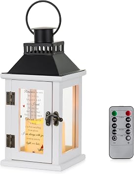 Memorial Candle Lantern, Sympathy Gift for Loss of Loved One