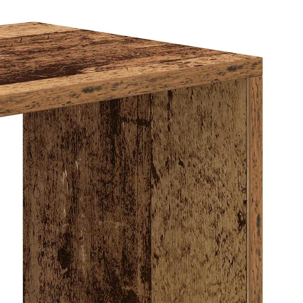 Generisch Bücherregal Altholz-Optik 66x31x112 cm Holzwerkstoff,Möbel,Regalsysteme,Bücherregale Bücherschränke-860308