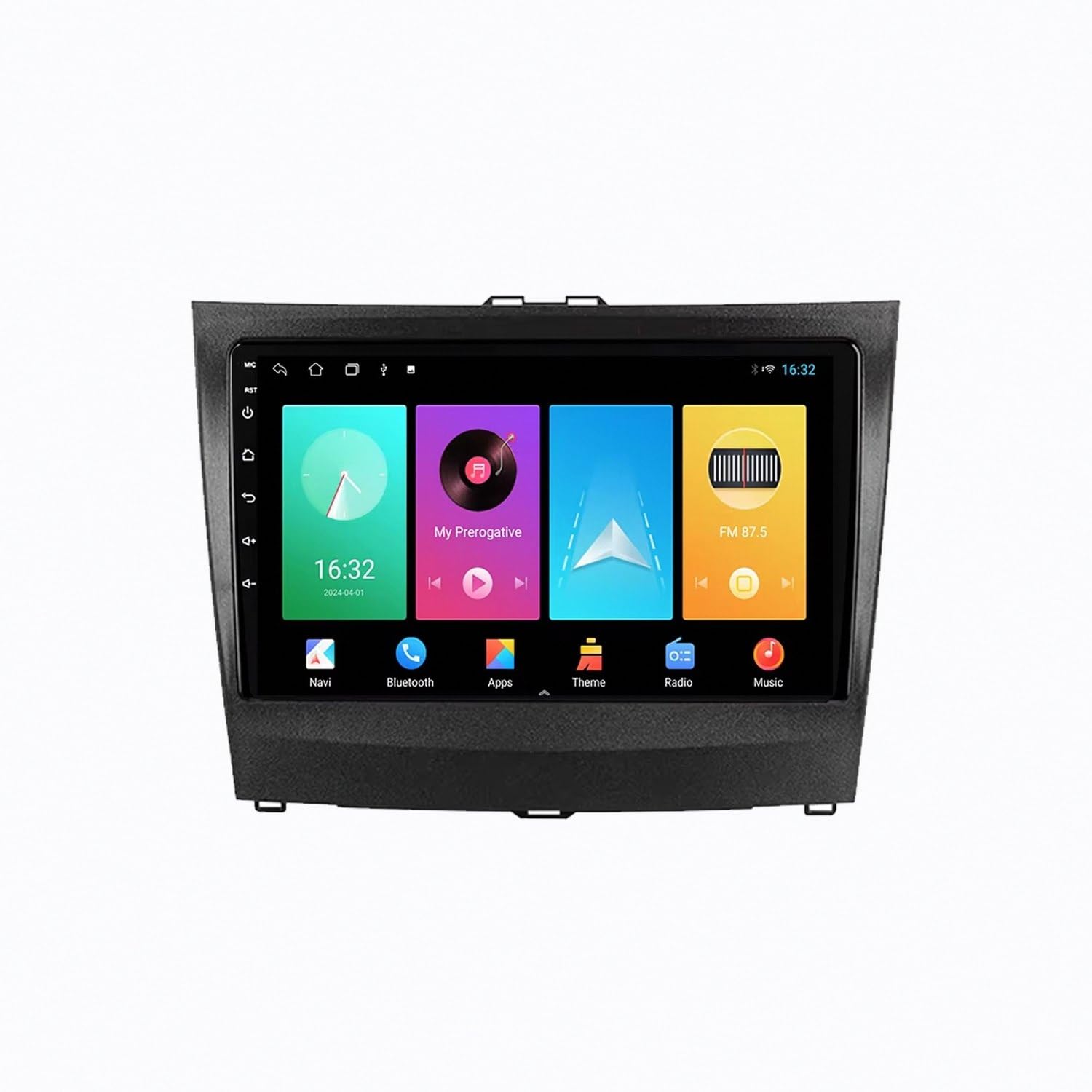 Autoradio Touchscreen para BYD L3 2010-2015, sistema multimedia 4 Nuclear 2G+32G con FM 8
