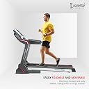 Cockatoo AeroStride 3-6 HP Peak DC Motorized Treadmill for Home, Manual Incline, Max Speed 16Km/Hr, Max User Weight 120 Kg(Free Installation Assistance, 1 Yr Warranty) gallery image