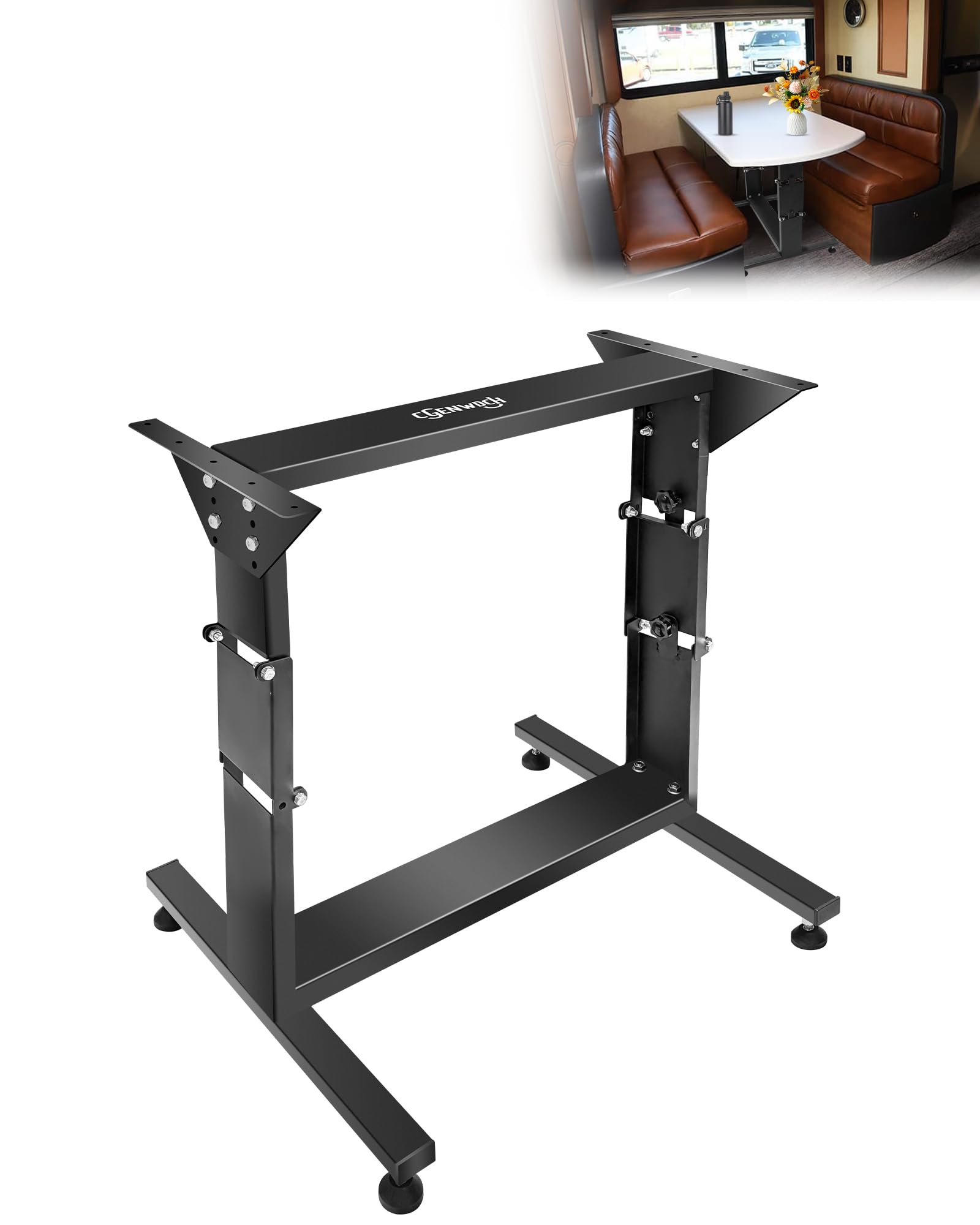 Photo 1 of CGENWDCH Adjustable RV Folding Table Legs