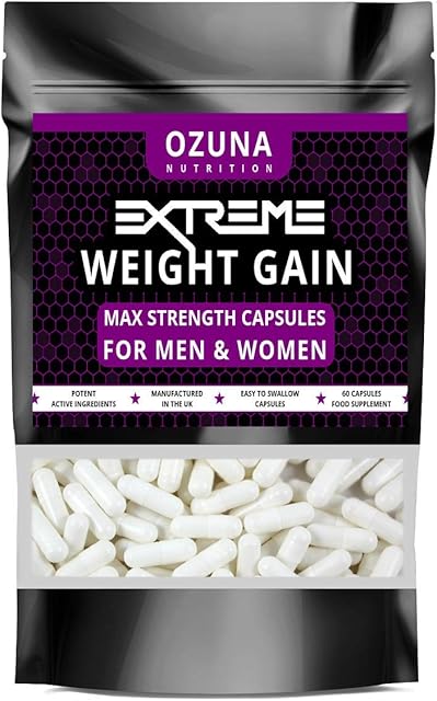 ANABOLIC Weight GAIN Tablets - Quick Muscle Mass Pills Growth Potent Capsules