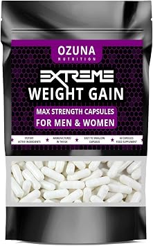 ANABOLIC Weight GAIN Tablets - Quick Muscle Mass Pills Growth Potent Capsules