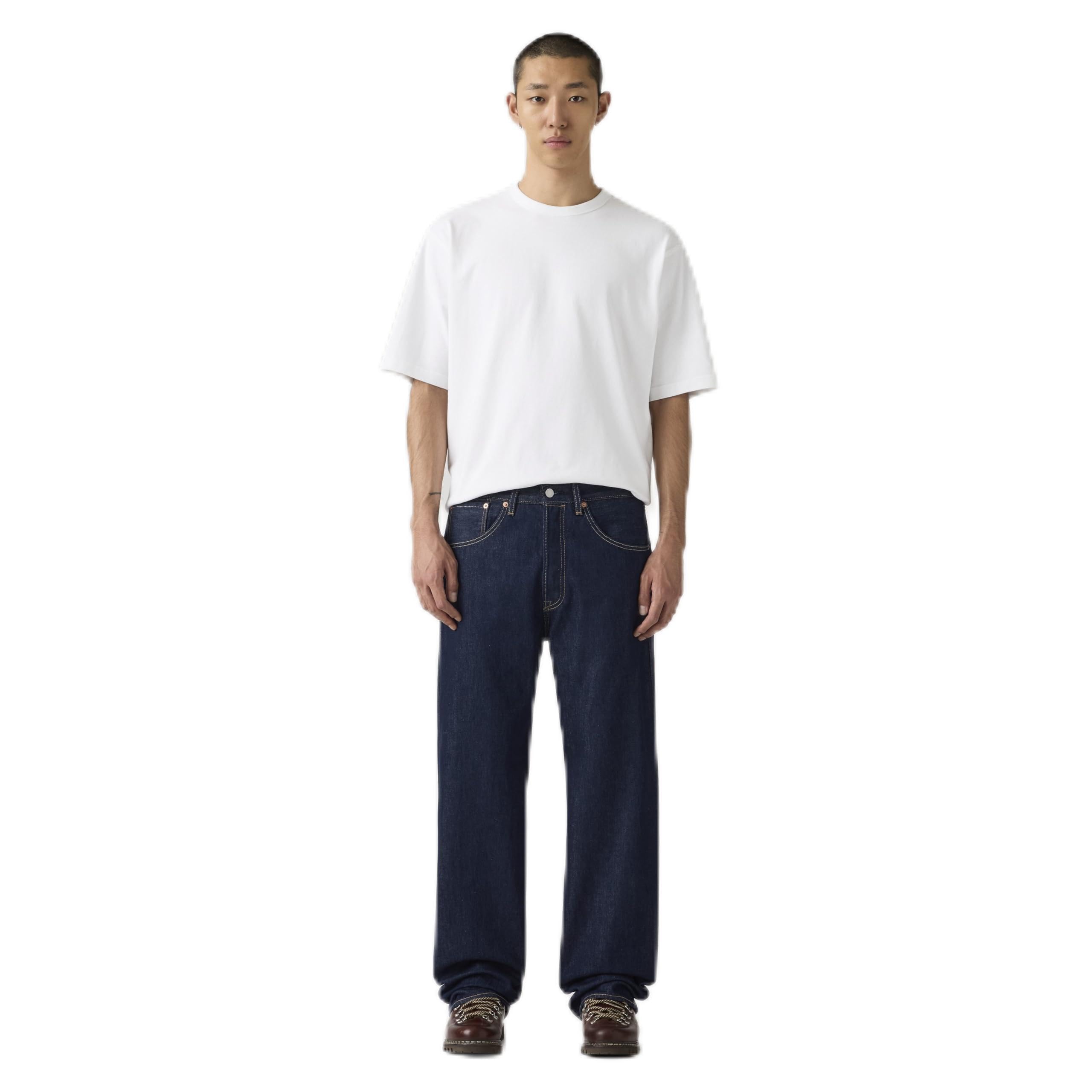 Levi's Men's Blue Wide Jeans, W36, 501® Loose Jeans