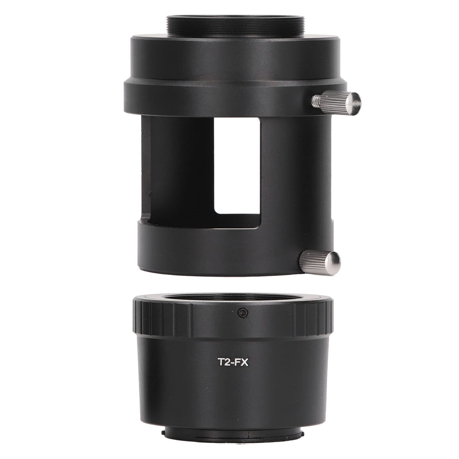 aqxreight Tubo Adattatore per Telecamera per Cannocchiale con T2 per Fotocamere Mirrorless FX M42x0,75 Altezza Filettatura 67 80 Mm Design Cavo in Lega di Alluminio per Birdwatching Fotografia