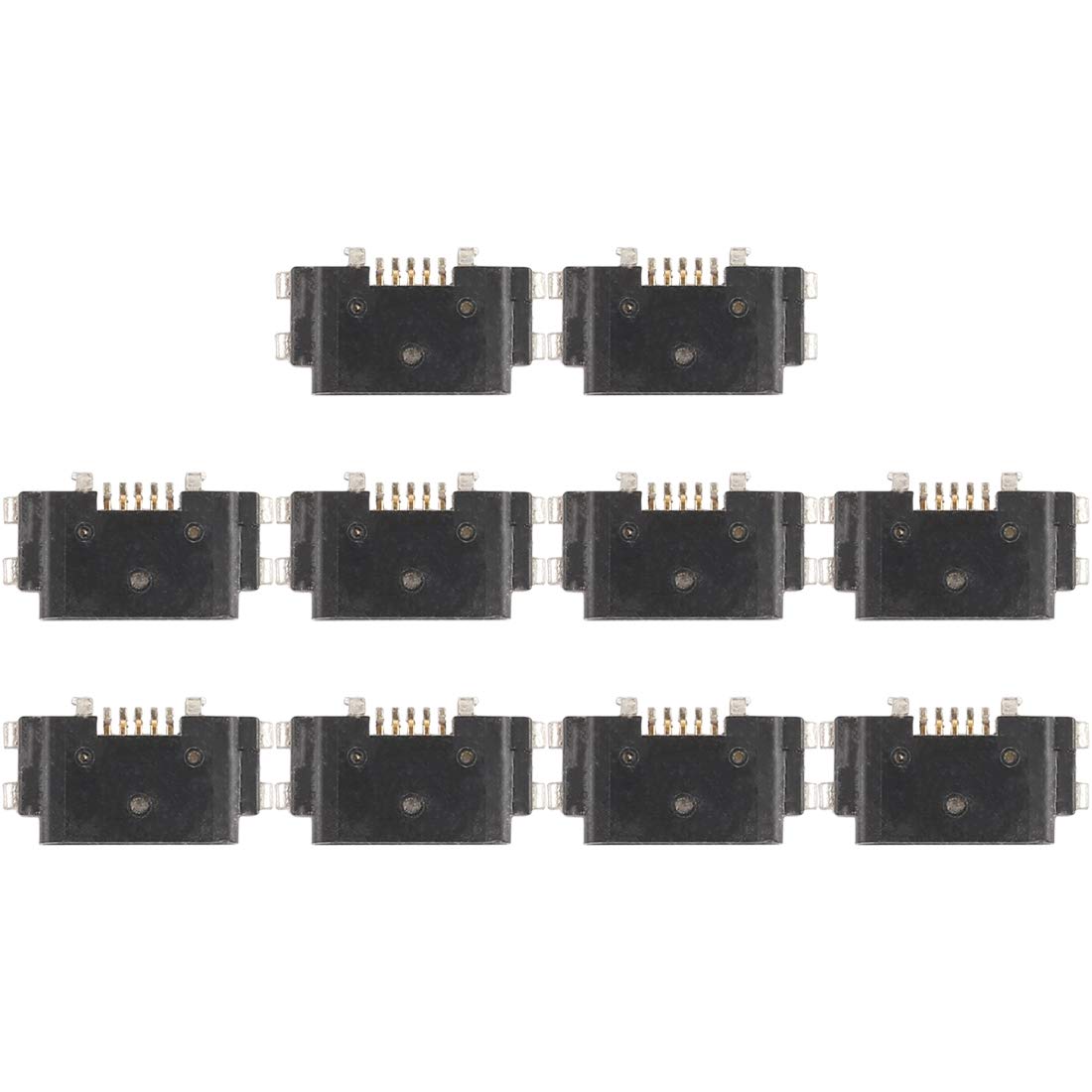 ZZjingli Repairparts 10 PCS Charging Port Connector for Nokia Lumia 1520