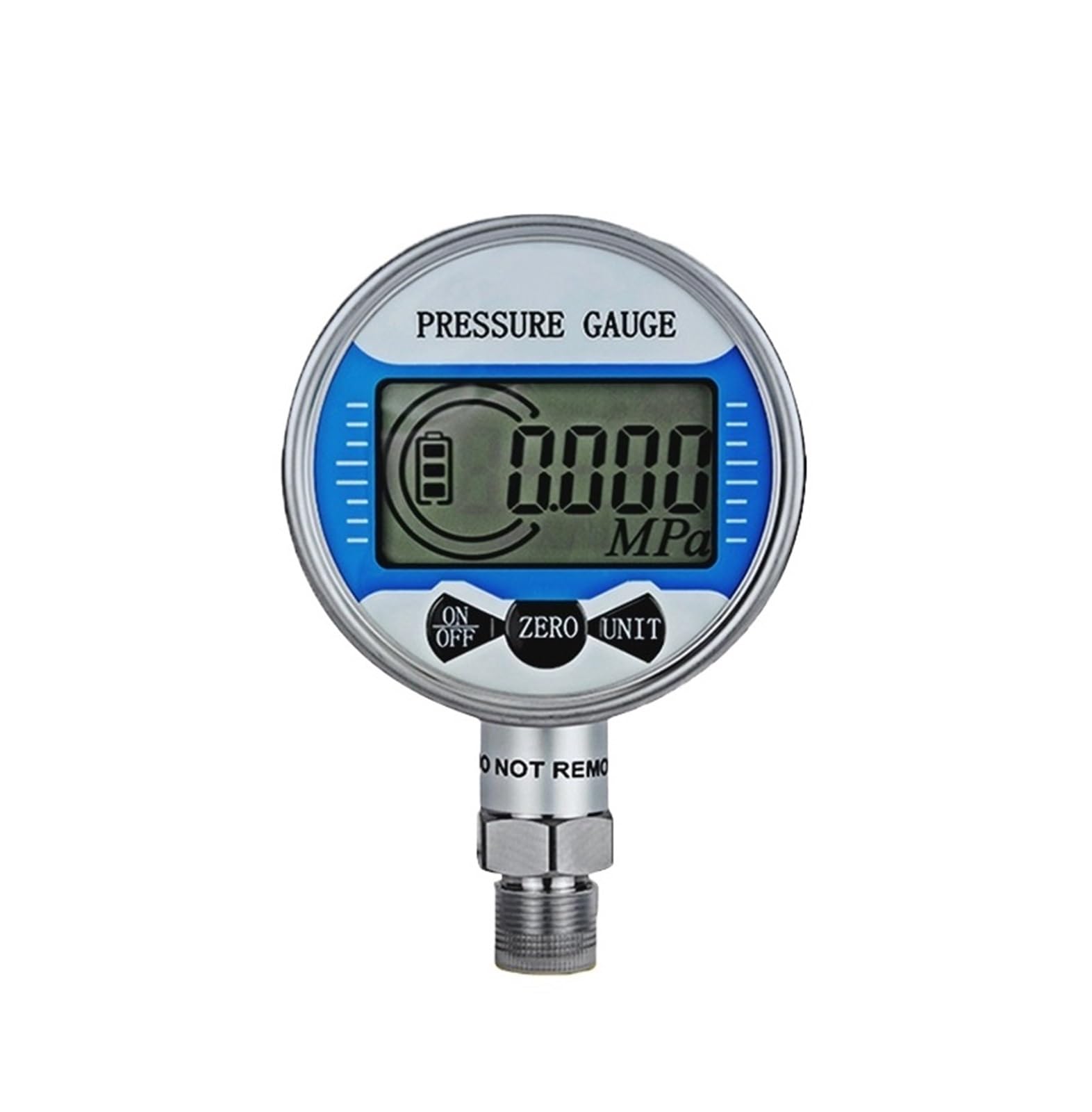 Manómetro Digital de presión de Aire y Agua, 0-10 Bar, 60 mm, G1/8(0-3bar)