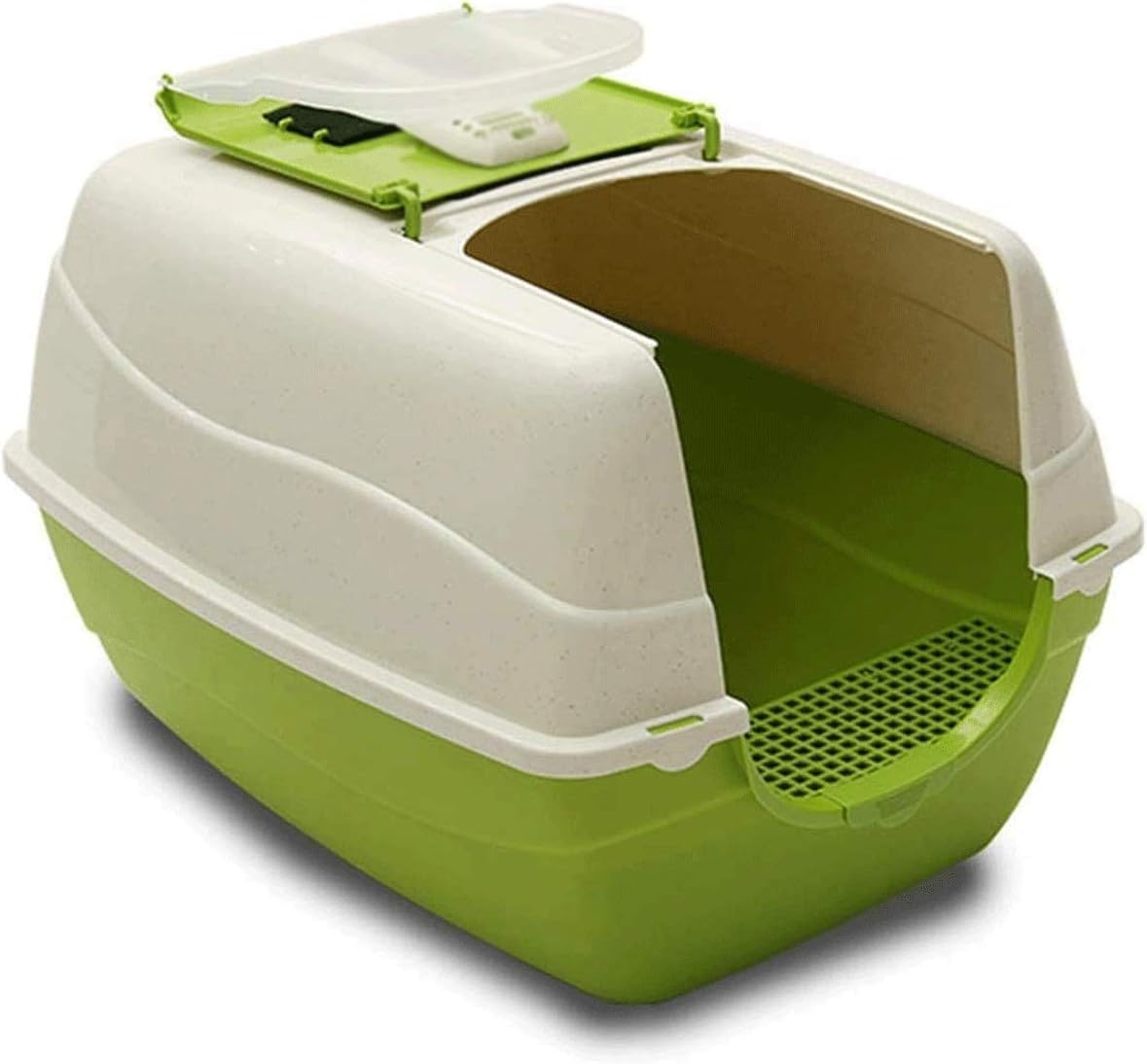 ZColor Clean Litter Box Flip Litter Box Tray, Extra Large