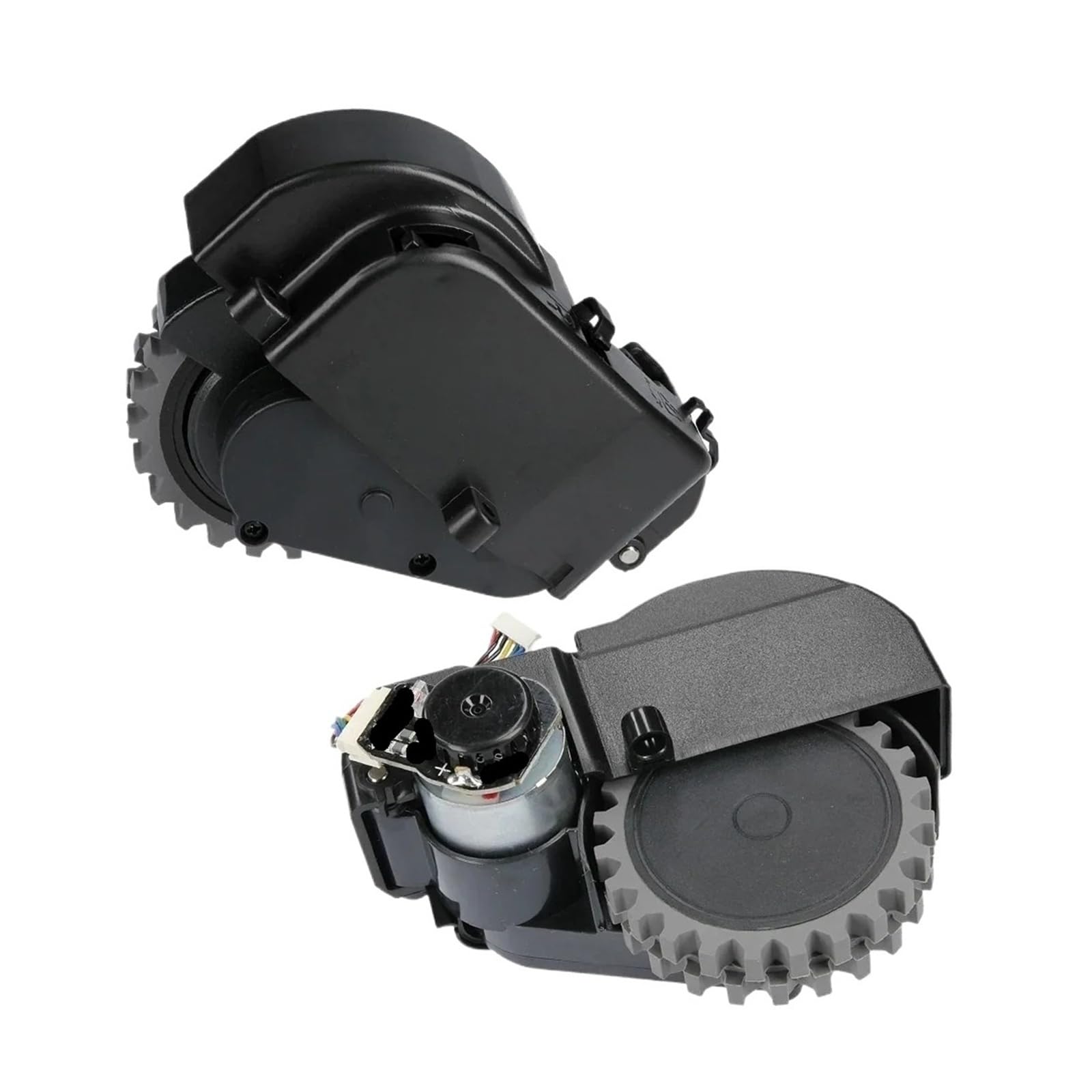 AIHDBCL Compatible For Ecovacs， Deebot， N79S N79 ，Compatible For Ikohs， S14 Robot Vacuum Cleaner Parts WHEEL Motor(L and R 2pc)