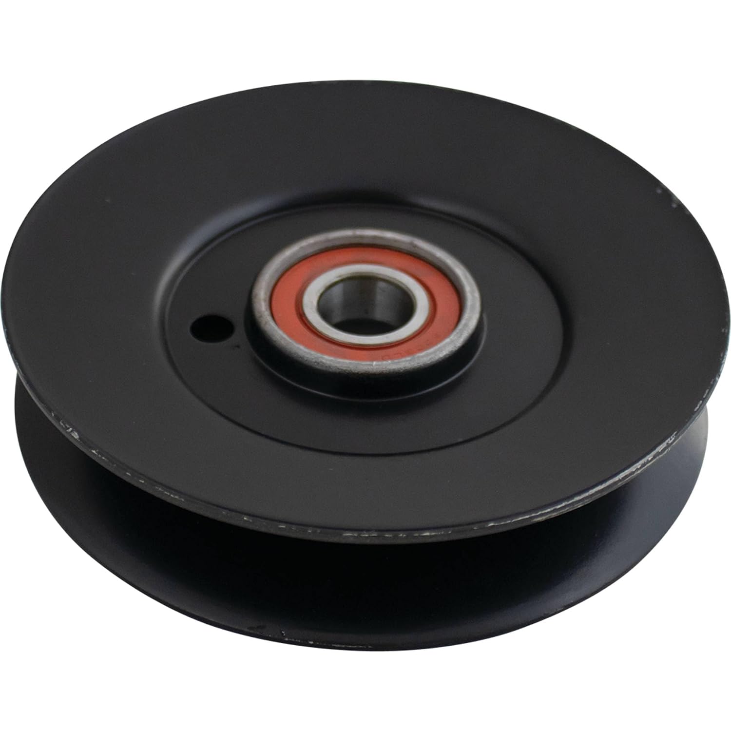 Rareelectrical Heavy Duty V-Idler Pulley Compatible with Exmark Lazer Z Xs Lxs25kd605 Lxs25kd665 Lxs25kd725 Lxs29lka605 Lxs29lka665 Lxs29lka725 60-72 in Zero Turn 5 Od 5/8 Id Replaces 99-4638