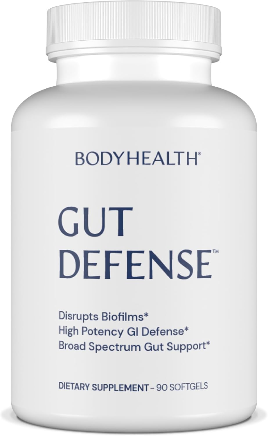 BodyHealth Gut Defense with PerfectAmino, Gut Health Support for Women and Men, GI Support Supplement – 90 Softgels