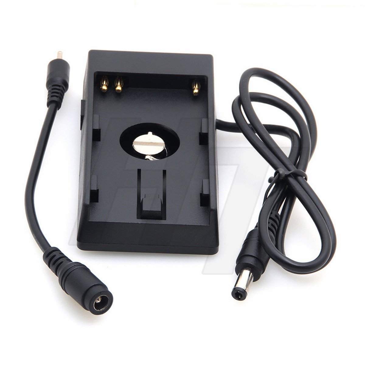 Placa adaptador de batería HangTon BP-U60 U30 de 14,8V CC con conector 5,5 x 2,5 para monitor cámara 5