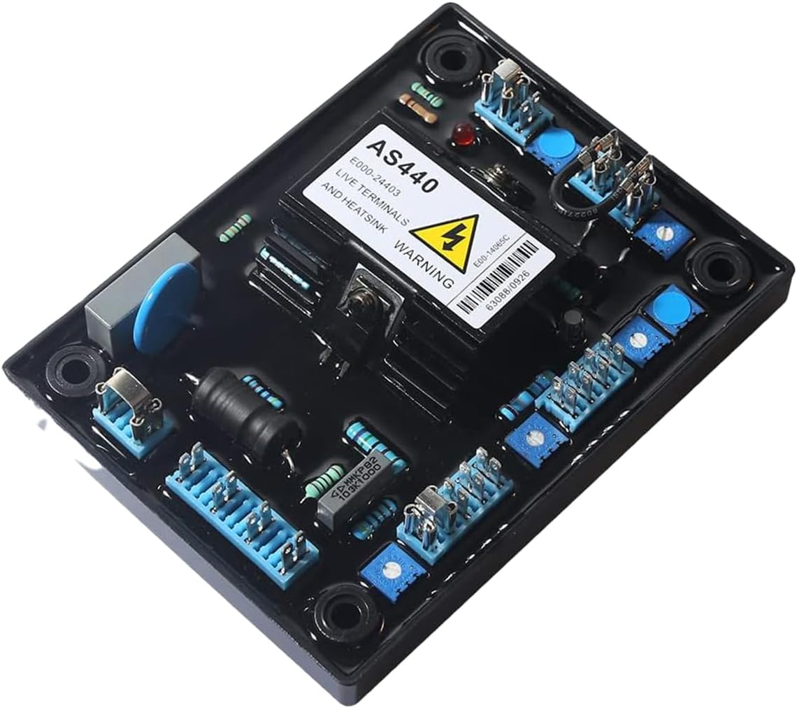OCESTORE For AVR AS440 Automatic Voltage Regulator Control Moudle Compatible with AVR AS440 Replacement Part fit Generator Genset