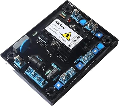 OCESTORE For AVR AS440 Automatic Voltage Regulator Control Moudle Compatible with AVR AS440 Replacement Part fit Generator Genset