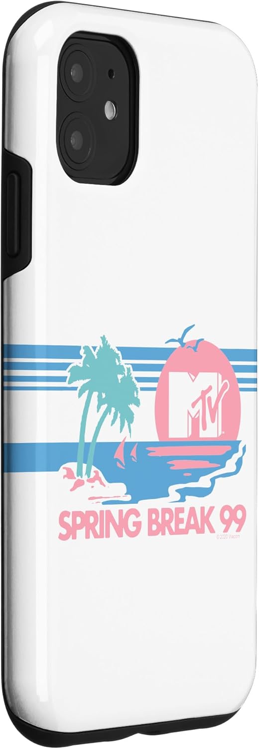 iPhone 11 MTV Music Television Spring Break '99 Case