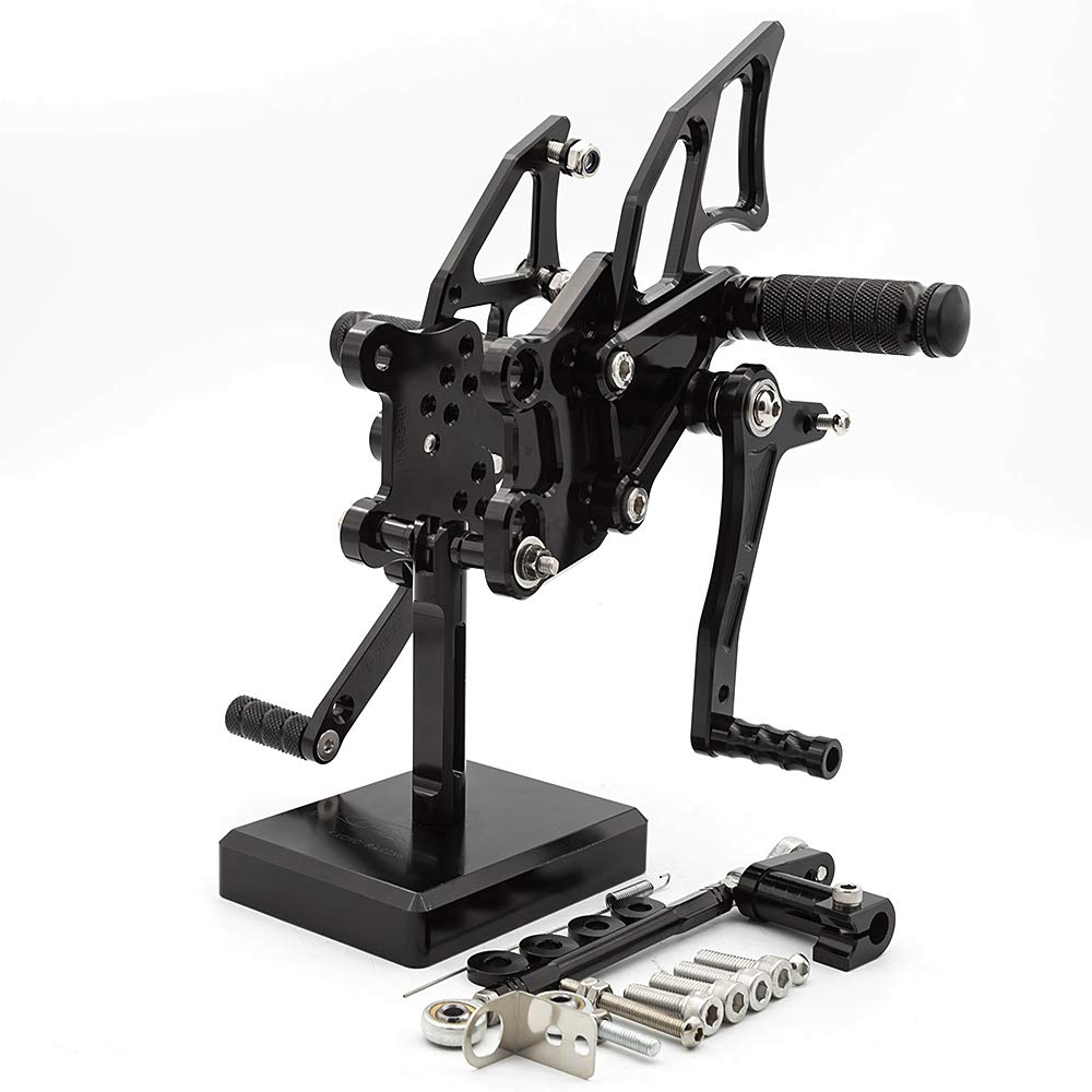 Amazon.com: CNC YZF R3 R25 Motorcycle Adjustable Rearsets Foot