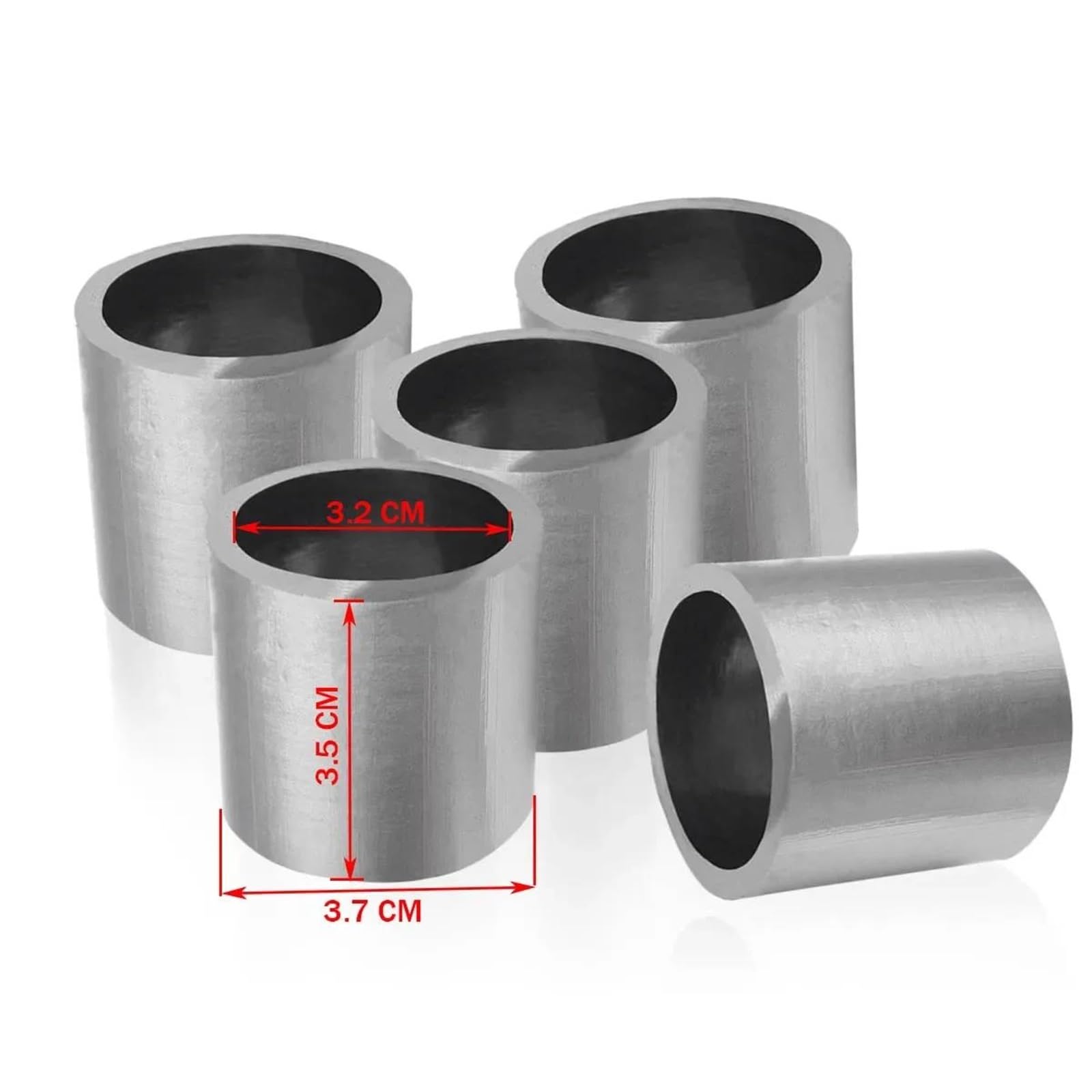 Guarnizione In Grafite Per Tubo Di Scarico, Anello Tenuta, Connettore Silenziatore, Per Vespa GTS GTV IE GT 125 250 300 Cc