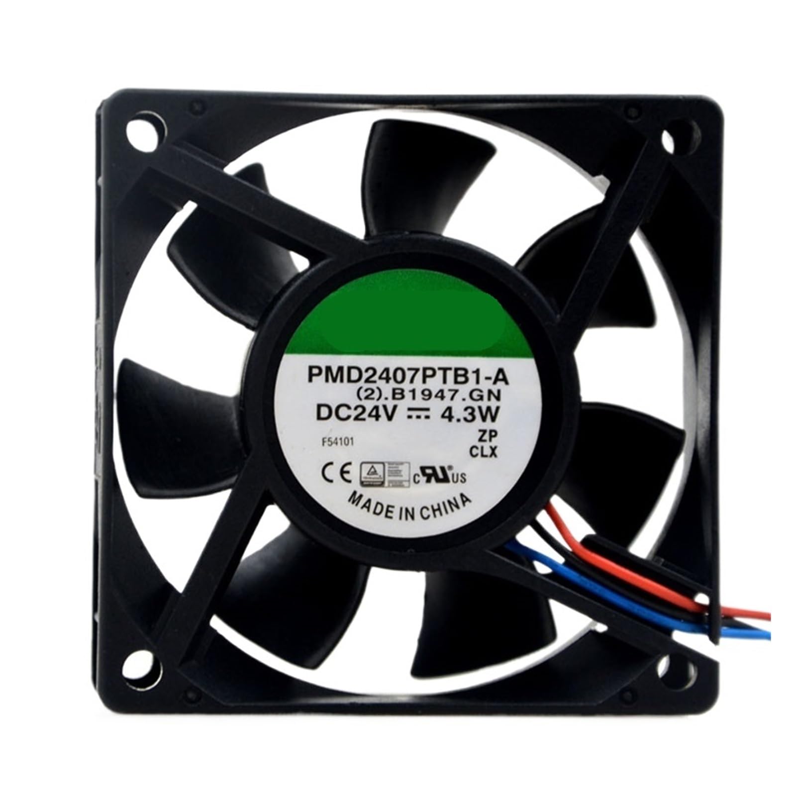 JJKKOZVQF PMD2407PTB1-A 24V 4.3W 7CM 7025 3-wire inverter cooling fan