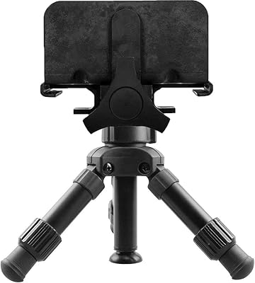 Precision hunting Adjustable Ambidextrous Rifle Shooting Rest for Outdoor Range (Black)