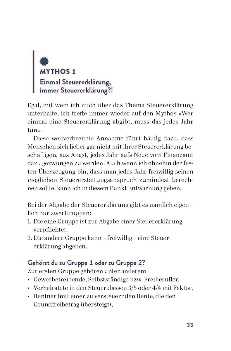 100 Steuertipps & Tricks, die JEDER kennen muss!: Fristen, Pauschalen, Freibeträge und kompakte Finanztipps, damit du das Beste aus deiner Steuererklärung herausholst