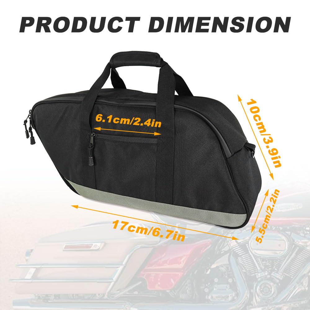 REARACE Motorcycle Saddlebag Cooler Bag, Saddle Bag