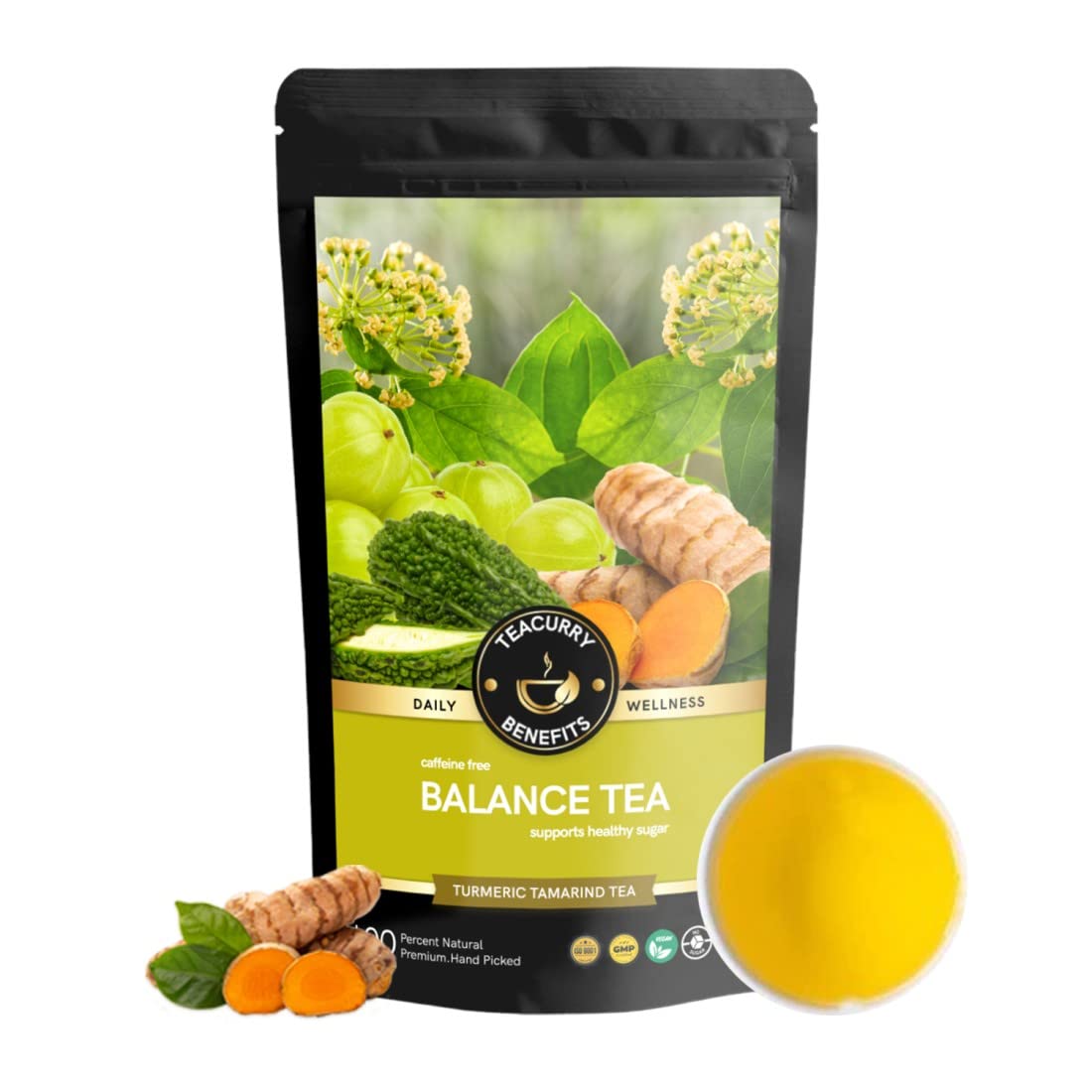 TEACURRY Diabetes Support Tea (1 Month Pack, 100 Grams Loose) - Anti Diabetes Support Tea helps blood sugar level - Support Diabetes Control Tea and Green Tea Diabetes (B08XLSV4V1) Amazon Price History, Amazon Price Tracker
