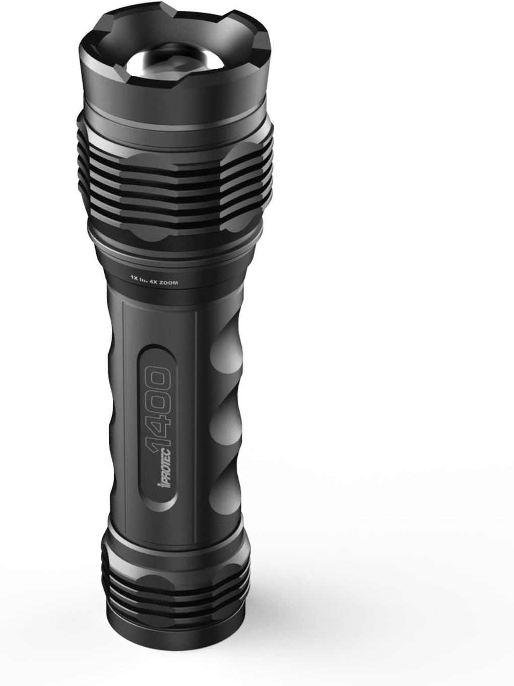 iProtec PRO1400 Torch, Black, 1400 Lumens, One Size
