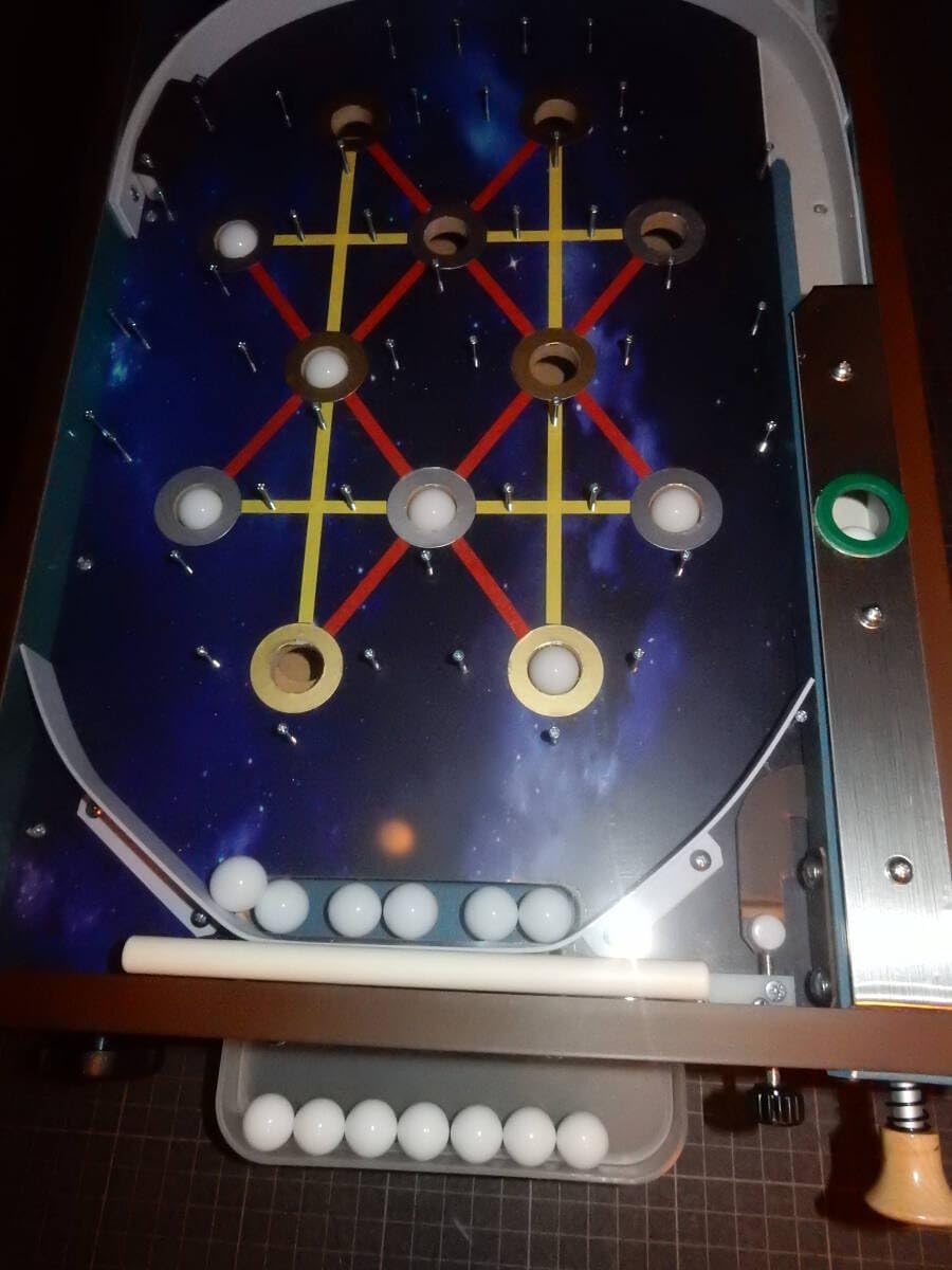 ビー玉 レトロ スマートボール NP-VIPパズル 宇宙柄 ＃０２－２