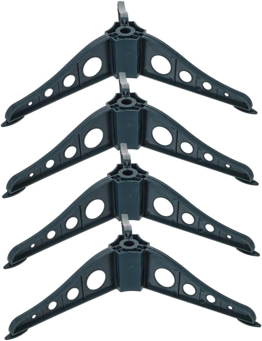 4pcs Christmas Tree Stand Support Base Sturdy Xmas Tree Holder for Stylish and Stable Design for Holiday Decor and Festive Charm