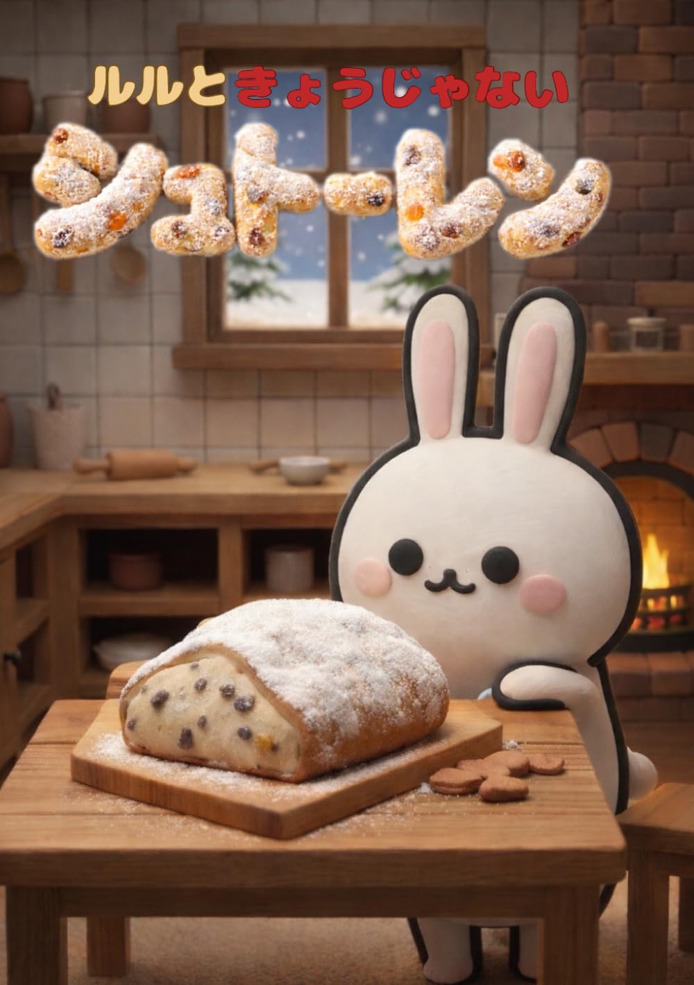 ルルときょうじゃないシュトーレン (うさぎのルル)