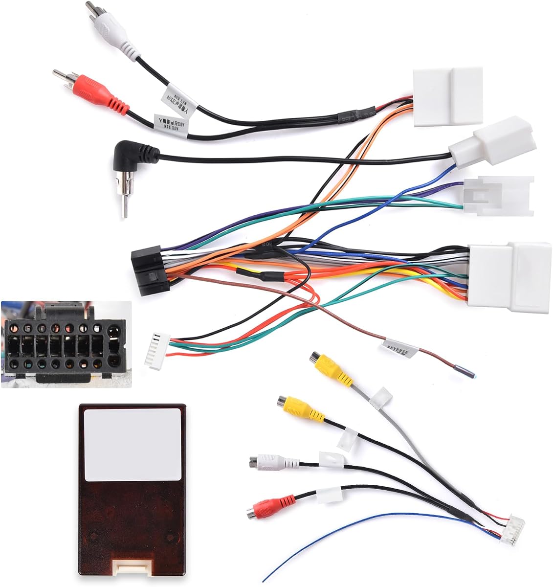 JBL Harness Adapter for Toyota Car Radio - 16 PIN Power Cable Plug and Play | Wiring Harness Power Cable - for Toyota Tundra RAV4 Camry Corolla Highlander Vios Yaris Sienna Hilux Prado Fortuner