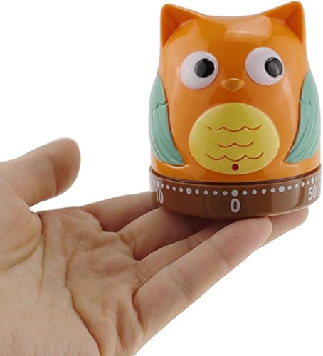 Miniatura 3 de Lindo administrador de tiempo, temporizador de cocina para cocinar, recordatorio de aprendizaje, búho