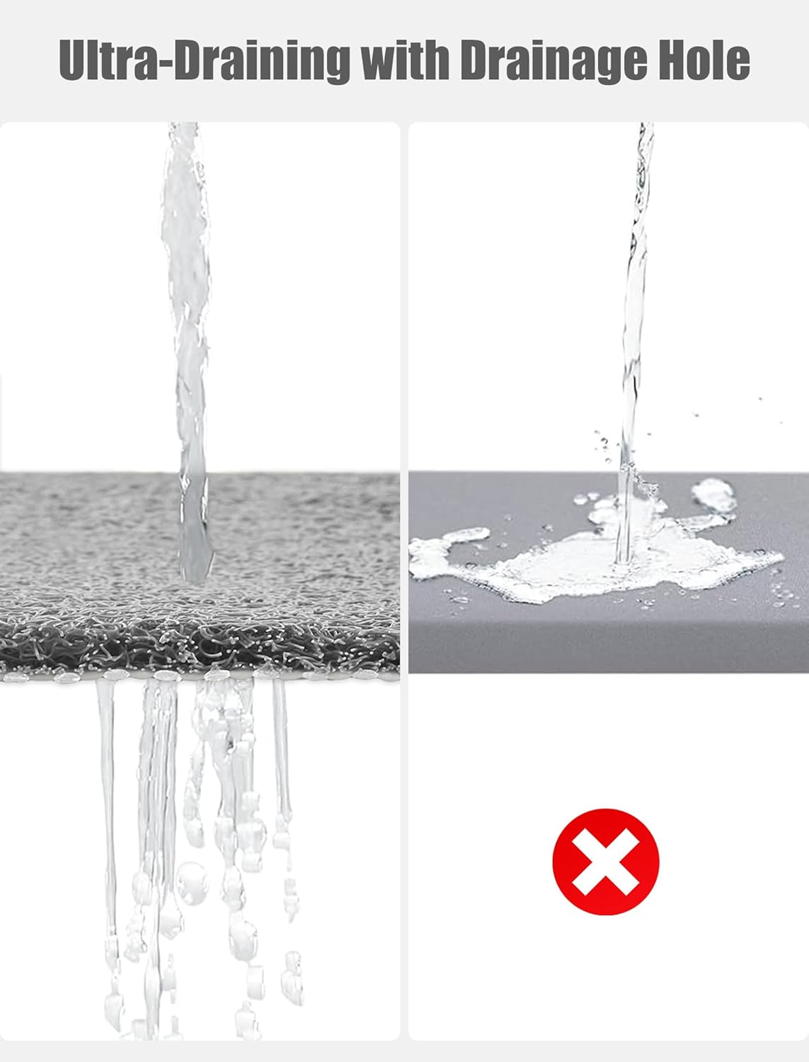 Extra Large Shower Mat, Yonala 31.5 x 47.2 Inch Non Slip Shower Mats for Inside Shower/Bathroom, Soft PVC Loofah Shower Floor Mat, Quick Drying, Easy Clean