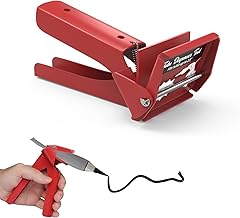 Tube Extrusion Tool, Tube-Grip Industrial Size Dispenser, Efficient RTV and Silicone Dispenser, Prevent Material Waste, Red