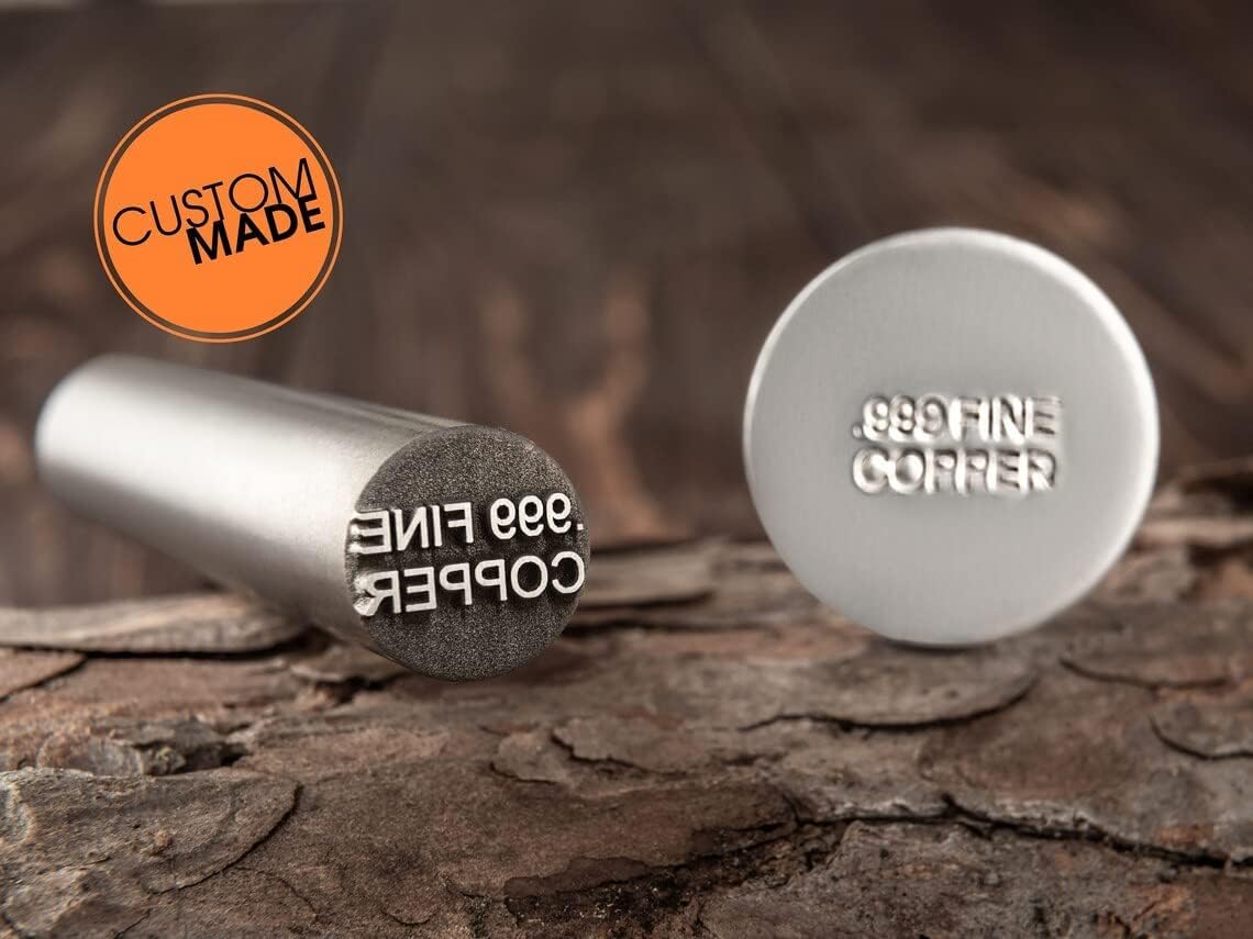 Tpfoon Metal Custom Stamps And Steel Punches With Your Business Logo, Forging Touchmark Stamp, Custom Steel Hand Stamps, Custom Logo Die