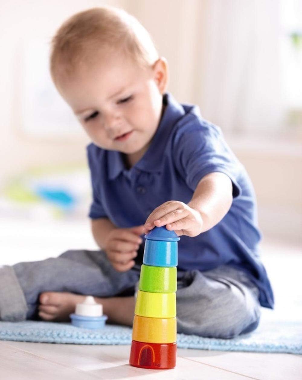 Haba Lighthouse Stacking Game [並行輸入品]
