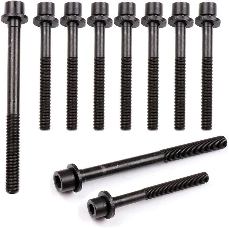 Head Bolt Fit for Kia Spectra5 2.0L,for Hyundai for Elantra 1.8L Replace OE ES71313