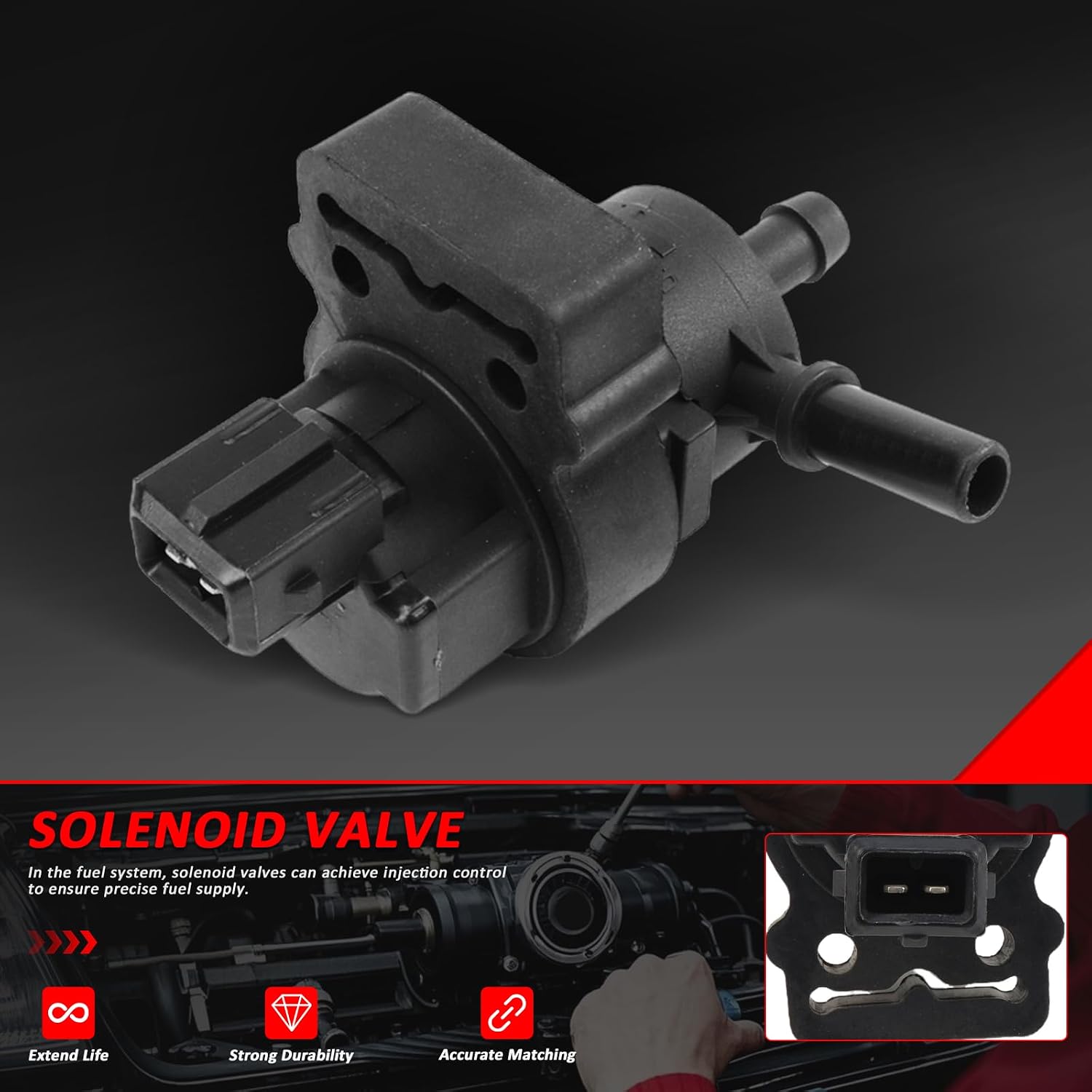 2124702793 Fuel Tank Vent Valve 2002-2017 For Mercedes-Benz M,R Class W164 V251 ML300 ML350 ML500 ML63 R300 L 4MATIC AMG Replacement # 0004703993 1634700093 2124702793 212470279328