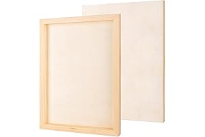 4PCS Unfinished Wood Panel