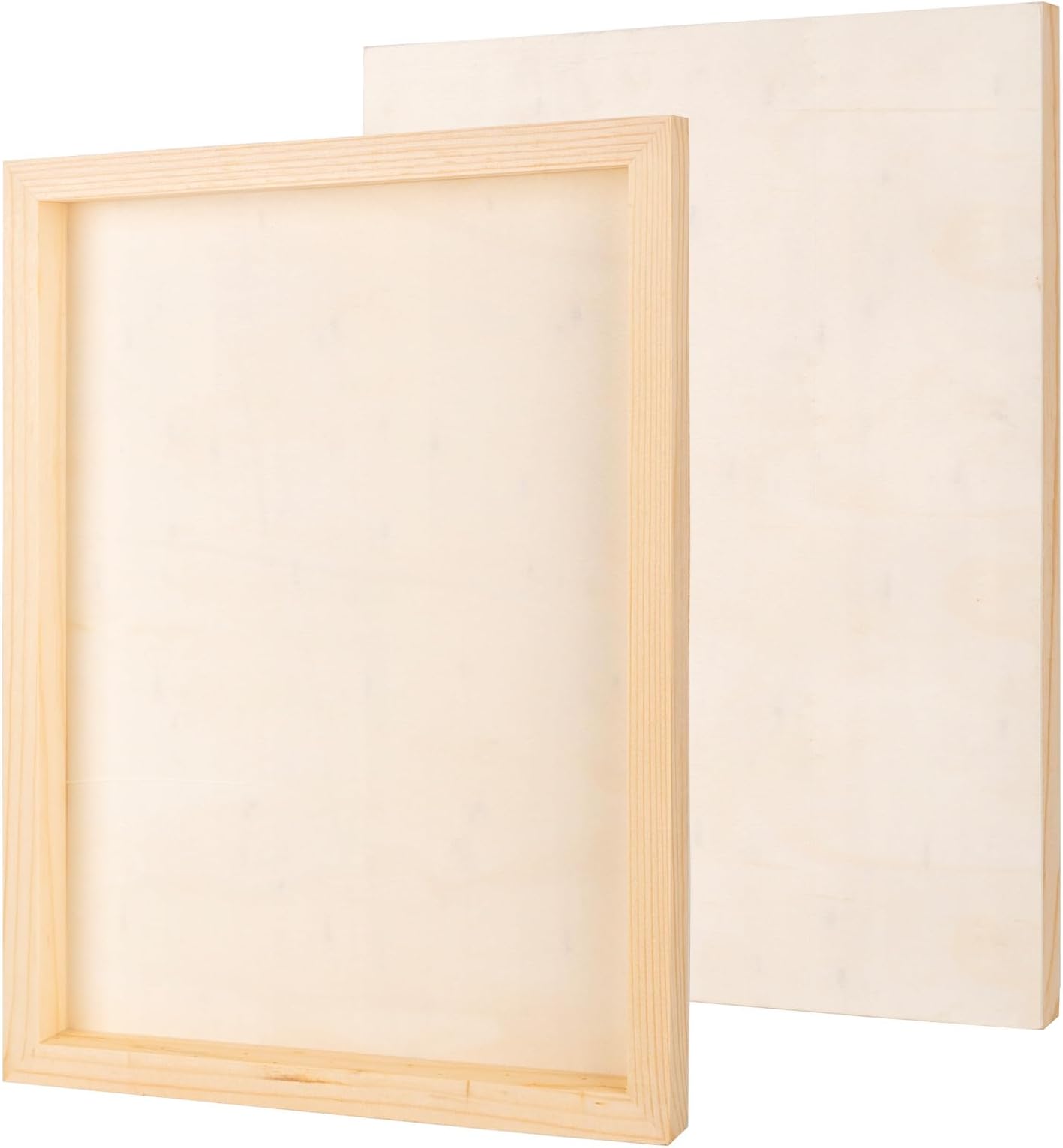 Picture Idea: Amazon Com Pongja 2Pcs Wood Panel Board 9 X12 Inch