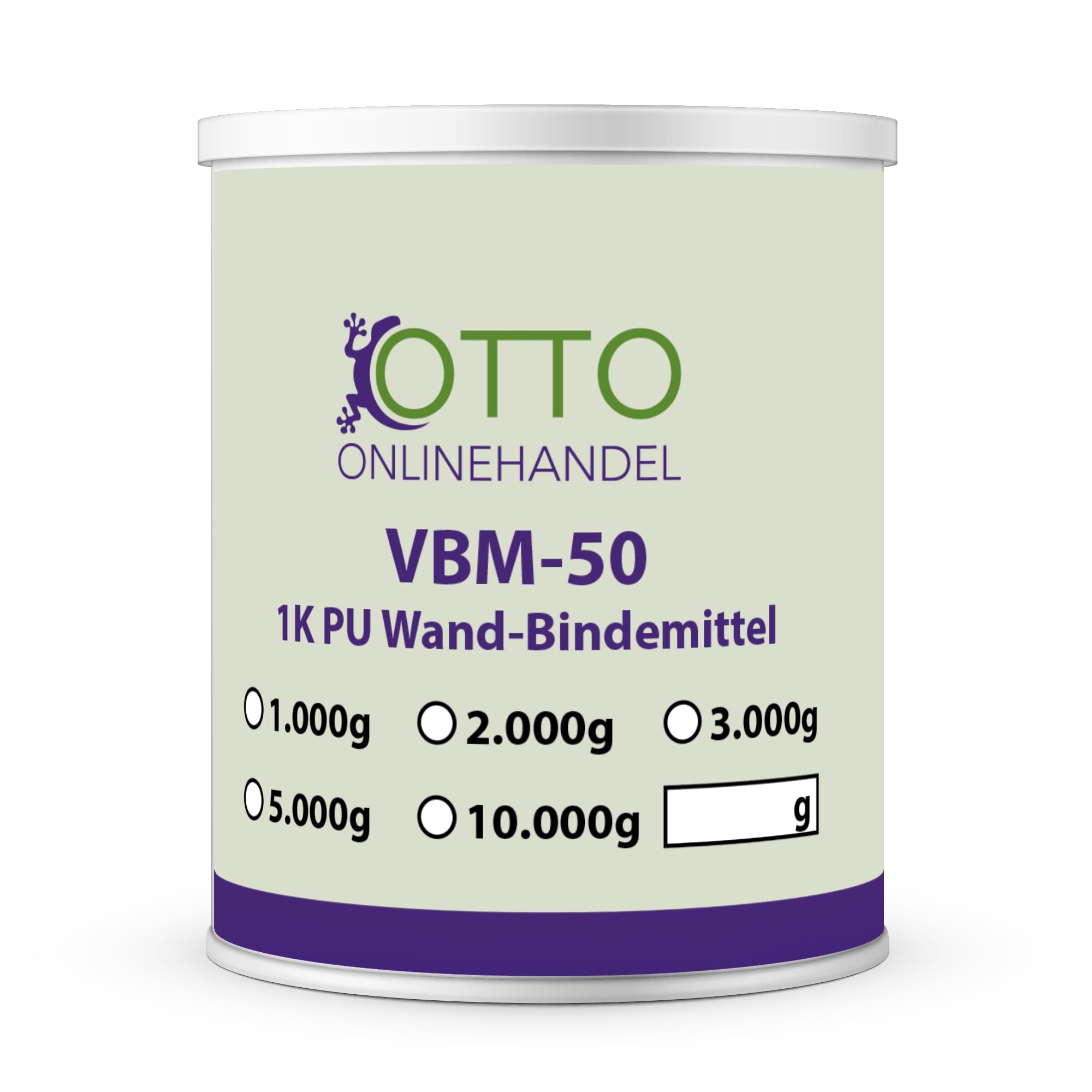 VBM-50 1K PU Steinteppich Wandbindemittel Sockel Treppe Boden Versiegelung Betonversiegelung Bodenversiegelung flexibel (8kg, Farblos)