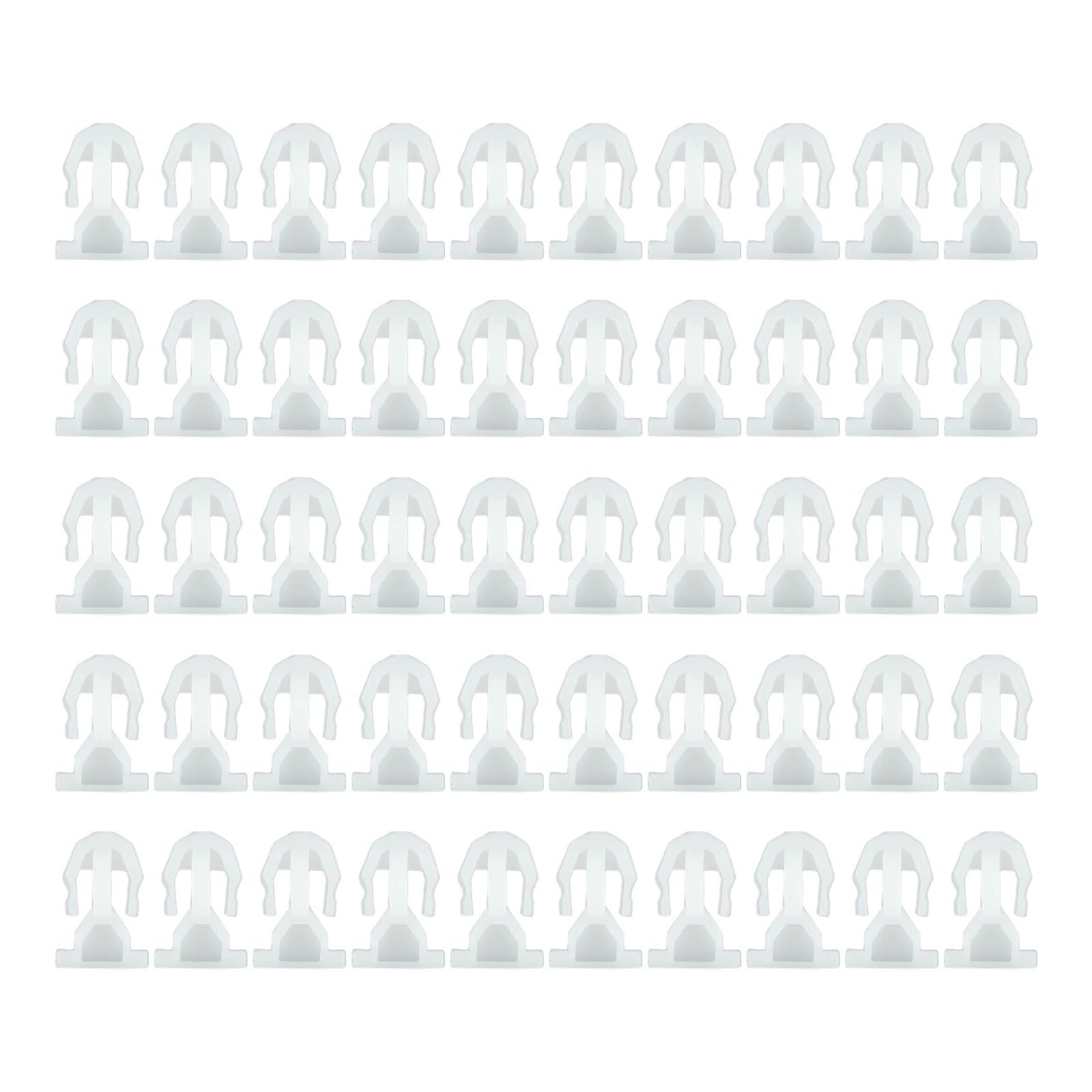 YTQMoreBNZ 50pcs Automotive Fastener Clips YT-1521 Plastic Material Fixing Clamps Car Door Buckle For Mercedes Benz
